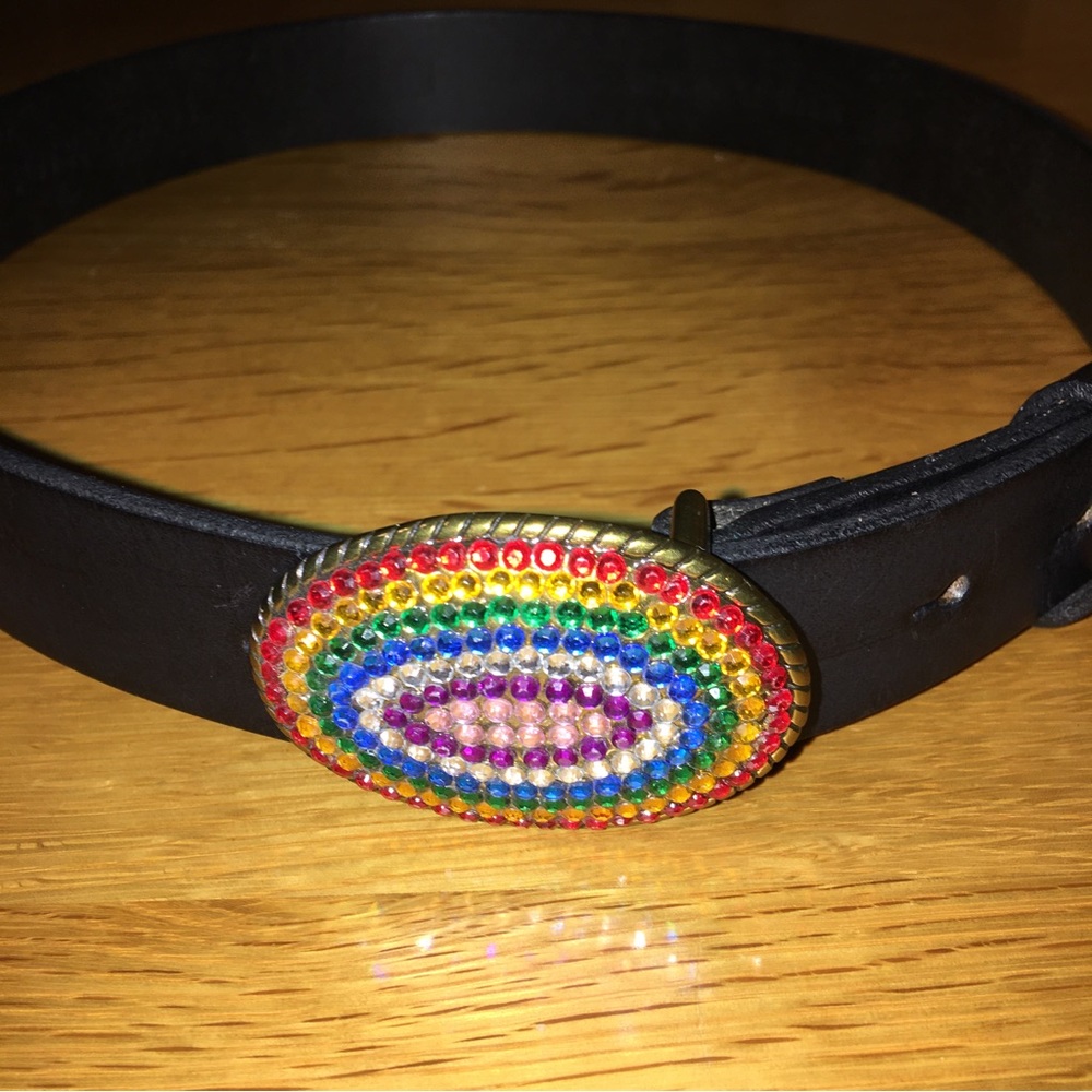 Genuine Leather solid belt for women size Small